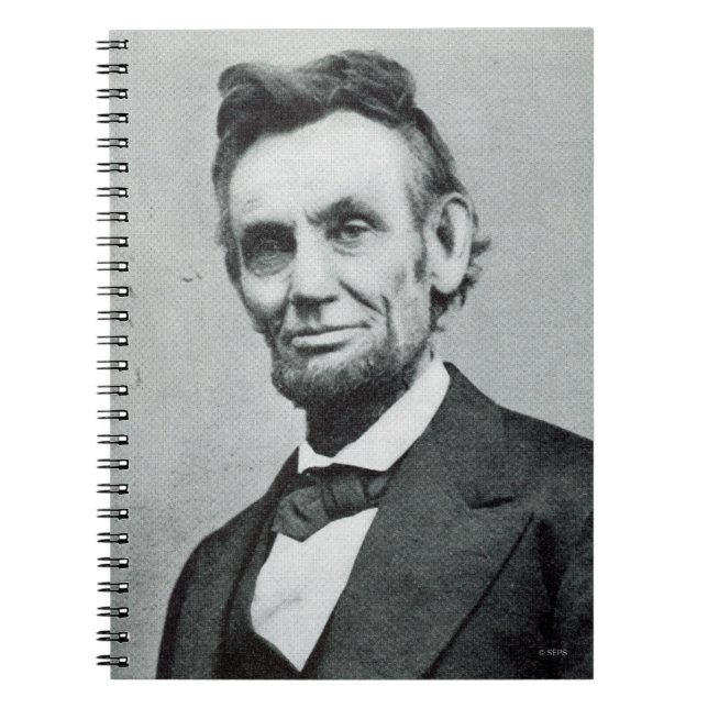 Cuaderno Retrato de Abe Lincoln 1 (Frente)