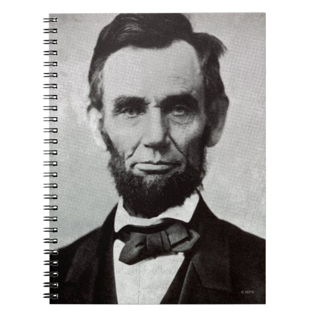 Cuaderno Retrato de Abe Lincoln 2 (Frente)