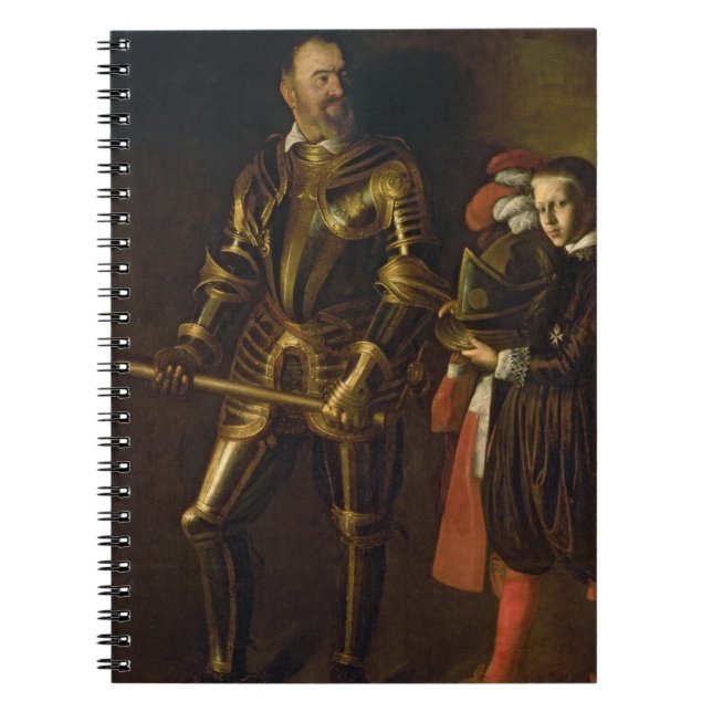 Cuaderno Retrato de Alof de Wignacourt, gran maestro del th (Frente)