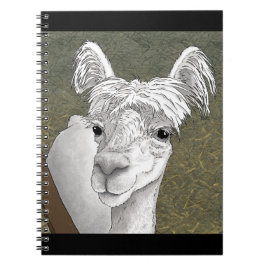 Cuaderno Retrato de Alpaca 2