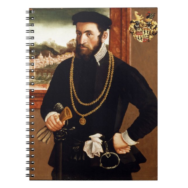 Cuaderno Retrato de Antón Rummel von Liechtenan (Frente)