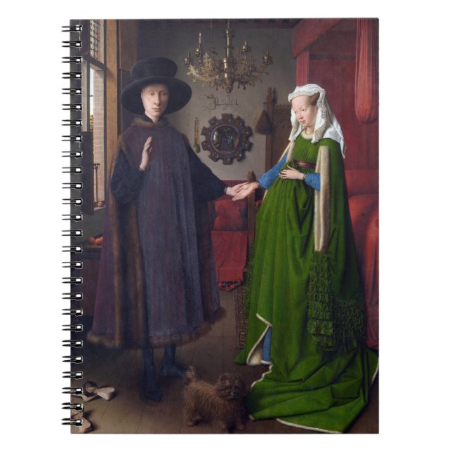 Cuaderno Retrato de Arnolfini por Jan van Eyck (Frente)