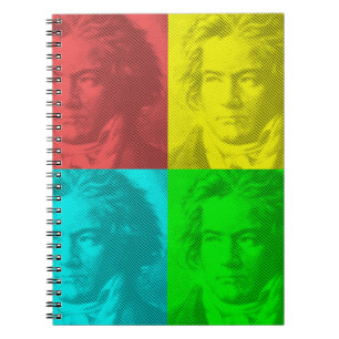 Cuaderno Retrato De Beethoven En Plazas