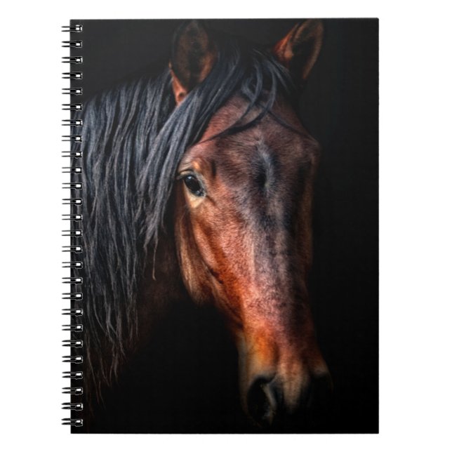 Cuaderno Retrato de caballo VII (Frente)