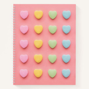 Cuaderno Retrato de Candy Hearts
