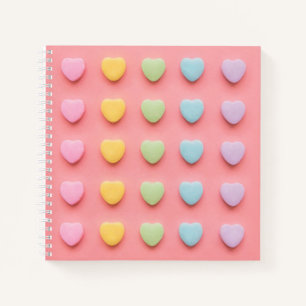 Cuaderno Retrato de Candy Hearts