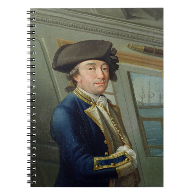Cuaderno Retrato de capitán Guillermo Locker (1731-1800) (Frente)
