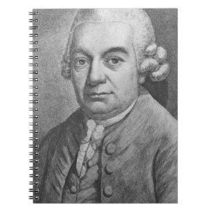Cuaderno Retrato de Carl Philipp Manuel Bach (1714-88) (e