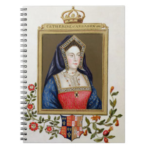 Cuaderno Retrato de Catherine de Aragón (1485-1536) 1ros Qu