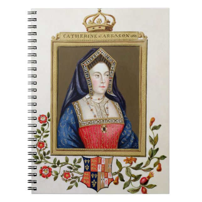 Cuaderno Retrato de Catherine de Aragón (1485-1536) 1ros Qu (Frente)