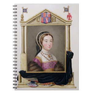 Cuaderno Retrato de Catherine Howard (c.1520-d.1542) 5to Q