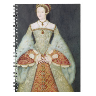 Cuaderno Retrato de Catherine Parr (1512-48), 1545 (color