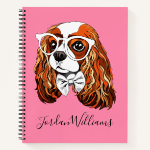 Cuaderno Retrato de Cavalier King Charles Spaniel Añadir