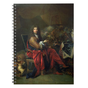 Cuaderno Retrato de Charles Le Brun (1619-90) 1686 (aceite