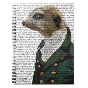 Cuaderno Retrato de Dandy Meerkat