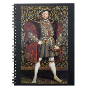 Cuaderno Retrato de Enrique VIII