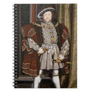 Cuaderno Retrato de Enrique VIII (Hans Holbein el Joven)