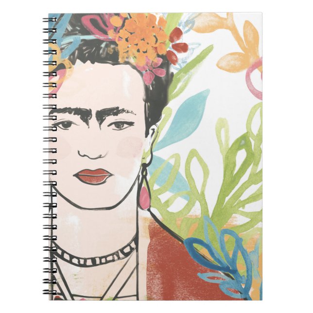 Cuaderno Retrato de Frida Kahlo (Frente)
