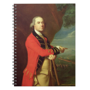 Cuaderno Retrato de general Thomas Gage, c.1768 (aceite en
