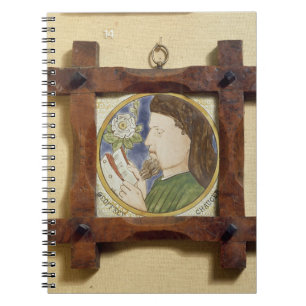Cuaderno Retrato de Geoffrey Chaucer (c.1340-1400) (cerami