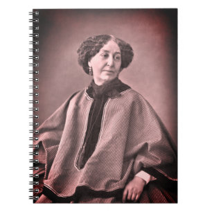 Cuaderno Retrato de George Sand de Nadar
