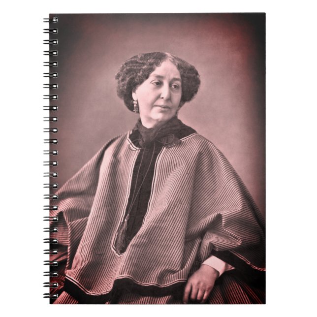 Cuaderno Retrato de George Sand de Nadar (Frente)