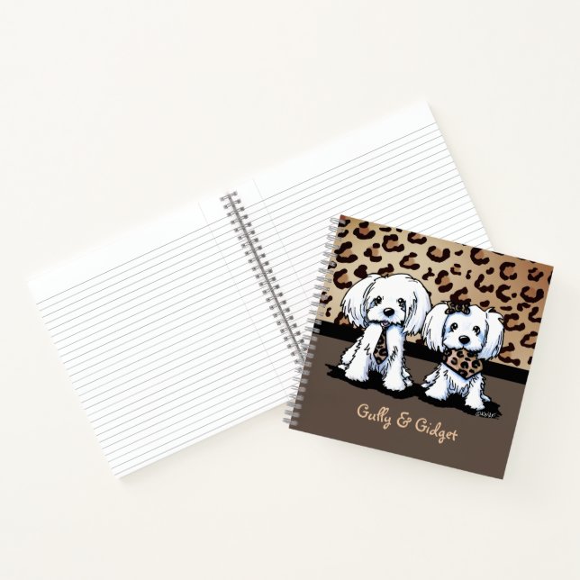 Cuaderno Retrato de Gully y Gidget  (Interior)
