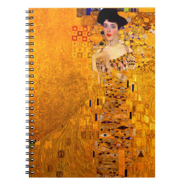 Cuaderno Retrato de Gustav Klimt de Adele Bloch Bauer (Frente)