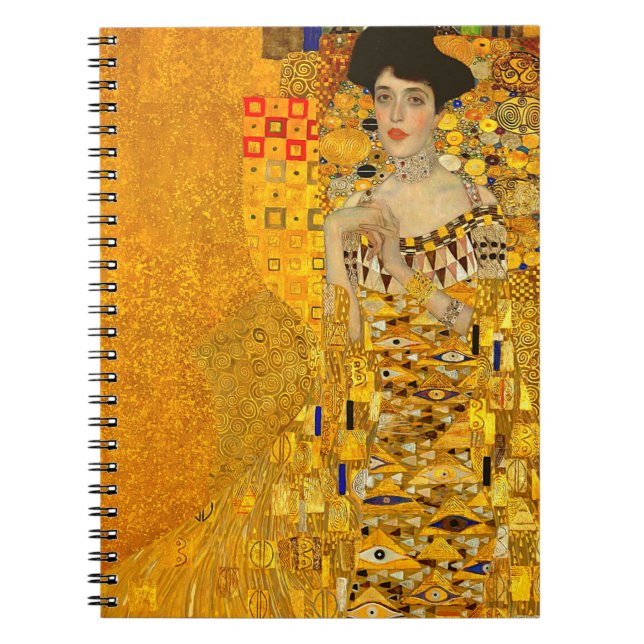 Cuaderno Retrato de Gustav Klimt de Adele Bloch-Bauer I (Frente)