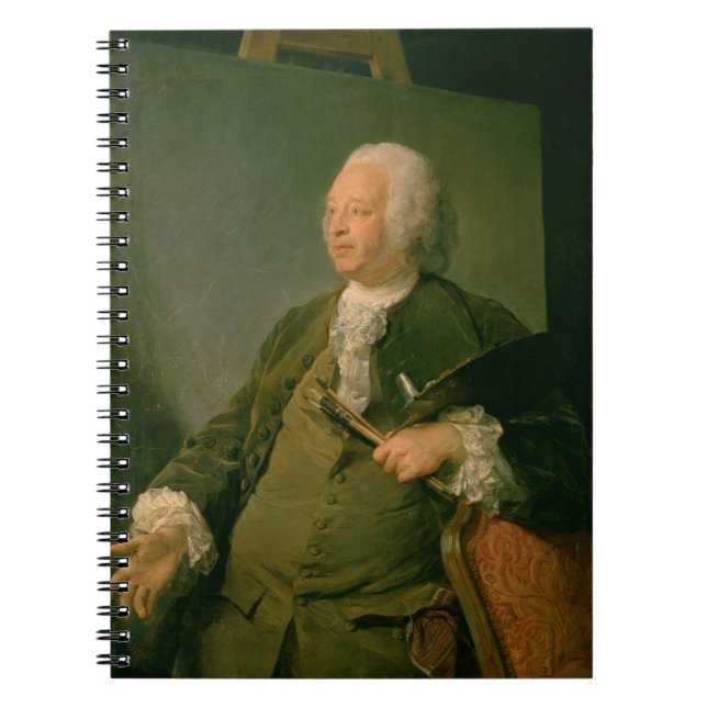 Cuaderno Retrato de Jean-Baptiste Oudry (1686-1755) c.1753 (Frente)