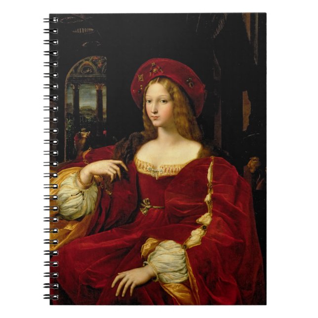 Cuaderno Retrato de Jeanne de la esposa de Aragón (Frente)