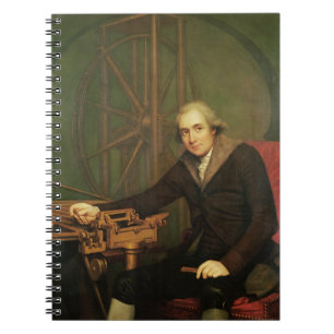 Cuaderno Retrato de Jesse Ramsden (1735-1800) (aceite en