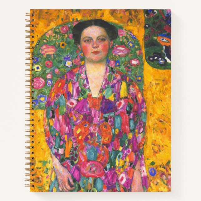 Cuaderno Retrato de Klimt de Eugenia Primavesi (Anverso)