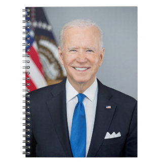 Cuaderno Retrato de la Casa Blanca del presidente Joe Biden