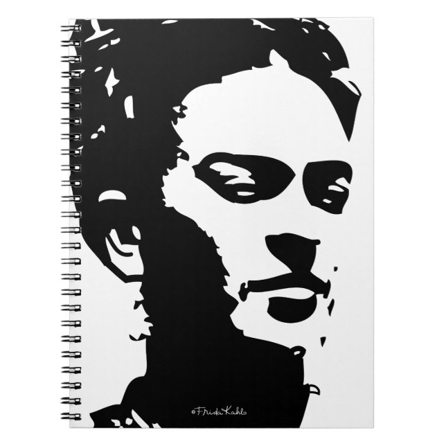 Cuaderno Retrato de la sombra de Frida (Frente)