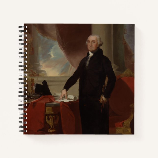 Cuaderno Retrato de Lansdowne: Presidente de Estados Unidos (Anverso)