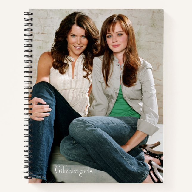 Cuaderno Retrato de Lorelai y Rory Sitting (Anverso)