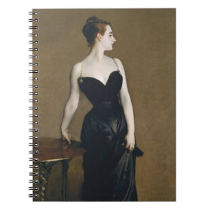 Cuaderno Retrato de Madame X por John Singer Sargent
