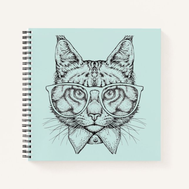 Cuaderno Retrato de Maine Coon (Anverso)