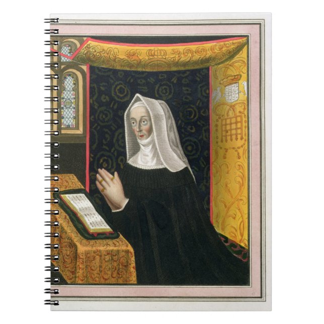 Cuaderno Retrato de Margaret Beaufort, condesa de Richmon (Frente)