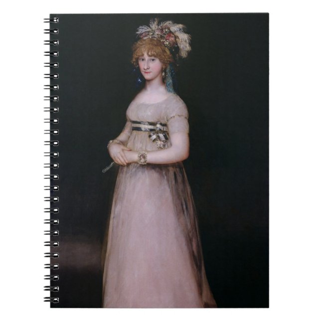 Cuaderno Retrato de Maria Teresa de Borbón y Vallabriga, (Frente)