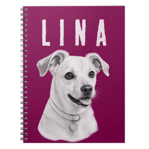 Cuaderno Retrato de Mascota Personalizado