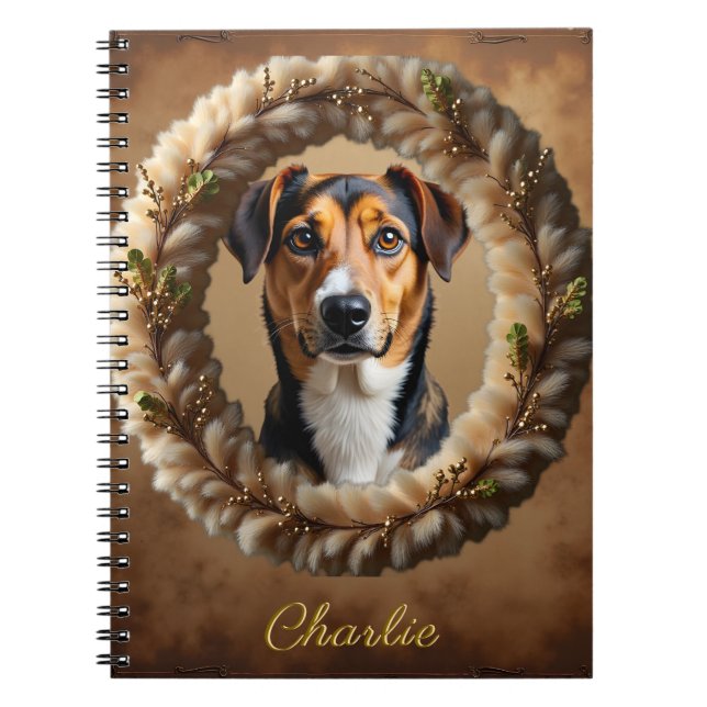 Cuaderno Retrato de Mascota Personalizado – Simplemente Sub (Frente)