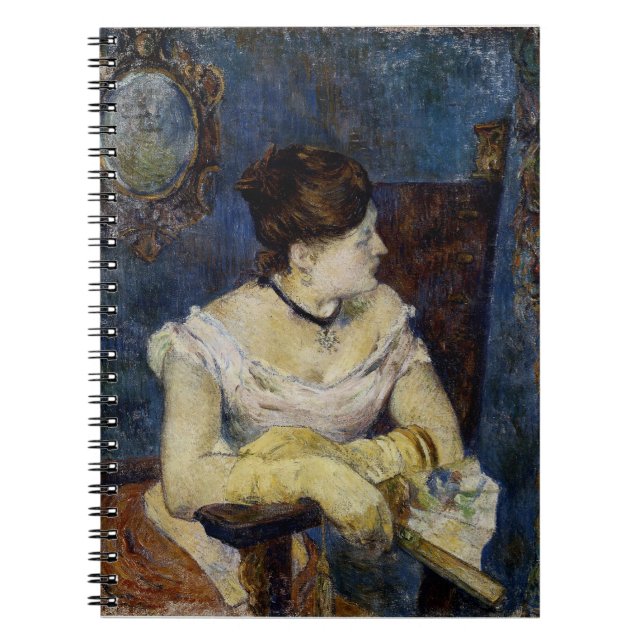 Cuaderno Retrato de Mette Gauguin, esposa del artista (Frente)