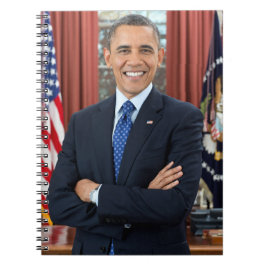 Cuaderno Retrato de oficina oval, Obama Barack Presidente d