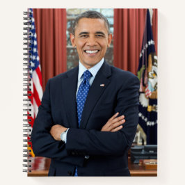 Cuaderno Retrato de oficina oval, Obama Barack Presidente d