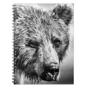 Cuaderno Retrato de oso pardo