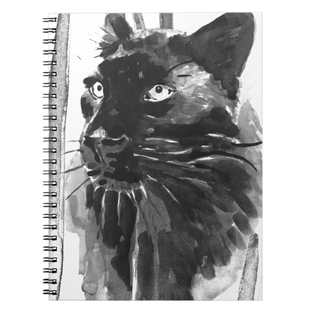 Cuaderno Retrato de pantera (Frente)