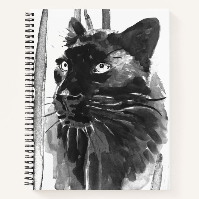 Cuaderno Retrato de pantera (Anverso)