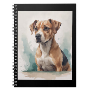 Cuaderno Retrato de Perro Acuarela